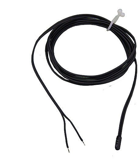 Датчик температуры NTC015HF01 длина кабеля 1,5 м хомут для крепления фото