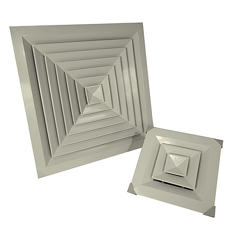 Диффузор ДП 4 450х450 прямоугольные фото - от завода Титан.