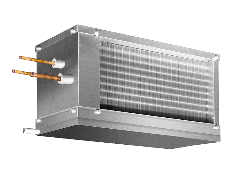 Фреоновый  охладитель для прямоугольных каналов WHR-R  400х200-3 фото