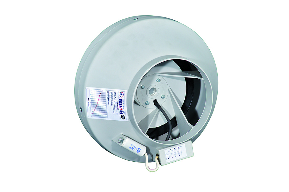 Вентилятор круглый канальный Titan ВК-250 ПК Титан фото