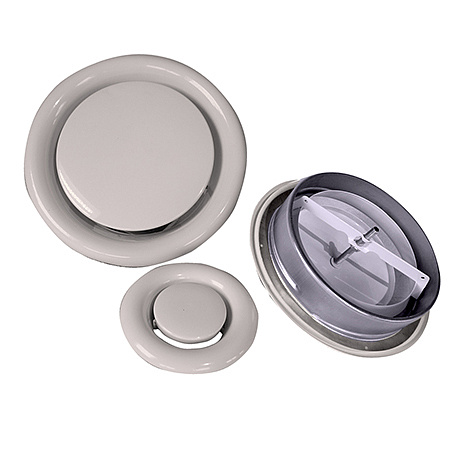 Клапан вытяжной КВ ф 160 прямоугольные фото - от завода Титан.