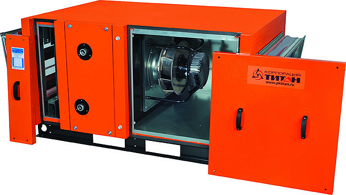 Приточная установка Titan EC (VN.2) 100-50  ПК Титан фото