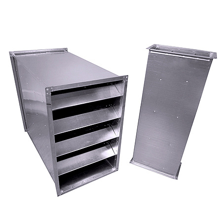 Шумоглушитель ГП 1000х500 L=1000 на titan.ru фото