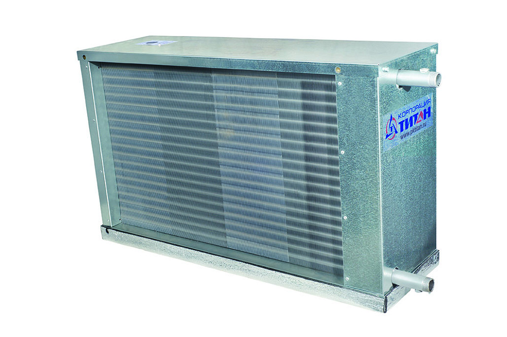 Водяной канальный воздухоохладитель Titan CCW 1000х500-4 фото